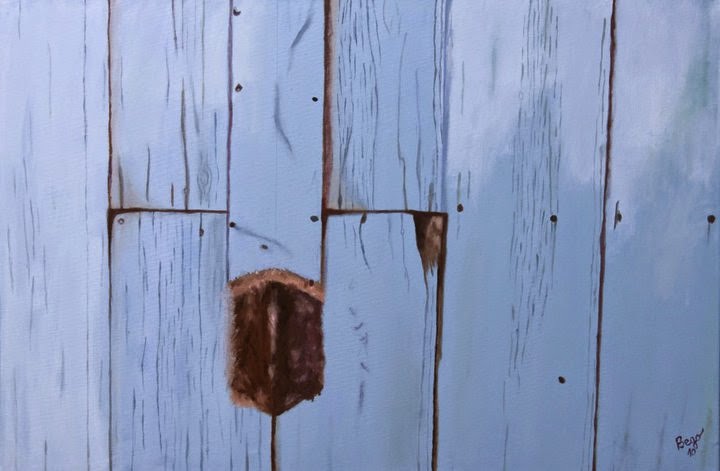 Vieja puerta de Buenos Aires · 80 × 60 cm · Óleo sobre lienzo